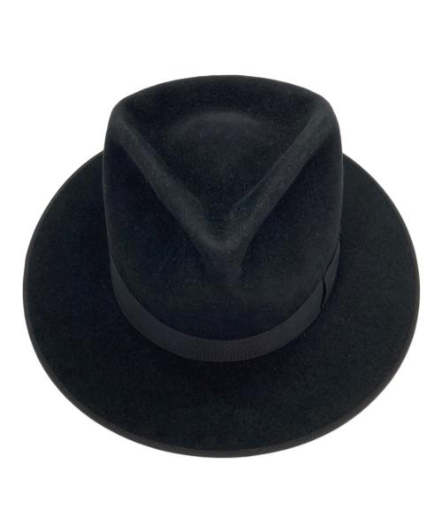 the fat hatter（ザ ファットハッター）the fat hatter (ザ ファットハッター) CHEERSラビットハット ブラック サイズ: 7 1/4の古着・服飾アイテム