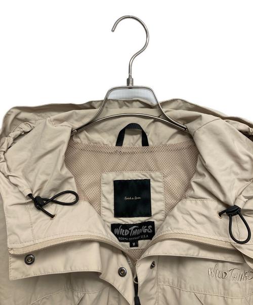Spick and Span（スピック＆スパン）Spick and Span (スピック＆スパン) WILD THINGS (ワイルドシングス) ナイロンジャケット ベージュ サイズ:Mの古着・服飾アイテム