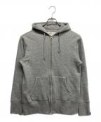 LOOPWHEELERループウィラー）の古着「ジップパーカー」｜グレー