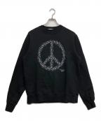 UNDERCOVERアンダーカバー）の古着「SWEAT PEASE BEAR MENS」｜ブラック