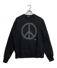 UNDERCOVER（アンダーカバー）の古着「SWEAT PEASE BEAR MENS」｜ブラック
