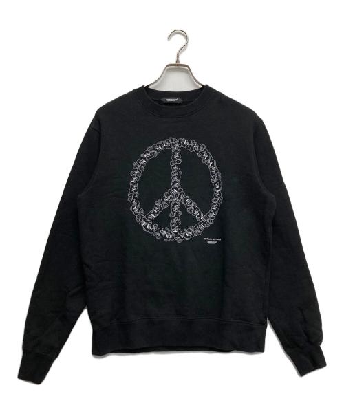 UNDERCOVER（アンダーカバー）UNDERCOVER (アンダーカバー) SWEAT PEASE BEAR MENS ブラック サイズ:2の古着・服飾アイテム