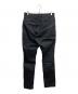 nonnative (ノンネイティブ) HANDYMAN TROUSERS RELAX FIT C/P SERGE STRETCH ブラック サイズ:2：7000円
