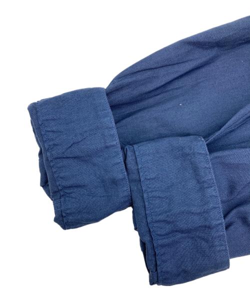 nonnative（ノンネイティブ）nonnative (ノンネイティブ) TRUCKER L/S SHIRT COTTON OXFORD OVERDYED ブルー サイズ:1の古着・服飾アイテム