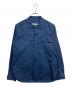 nonnative（ノンネイティブ）の古着「TRUCKER L/S SHIRT COTTON OXFORD OVERDYED」｜ブルー