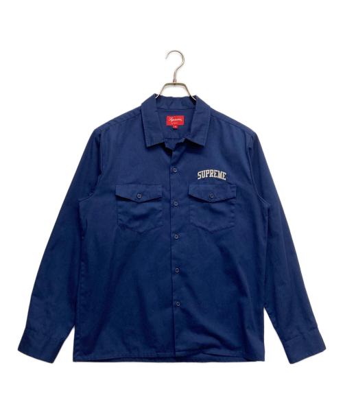 SUPREME（シュプリーム）Supreme (シュプリーム) KILL WORK SHIRT ネイビー サイズ:Mの古着・服飾アイテム