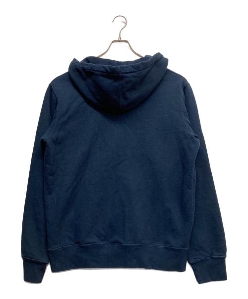 SUPREME（シュプリーム）SUPREME (シュプリーム) SMALL BOX ZIP UP HOODED SWEATSHIRT ネイビー サイズ:Ｍの古着・服飾アイテム