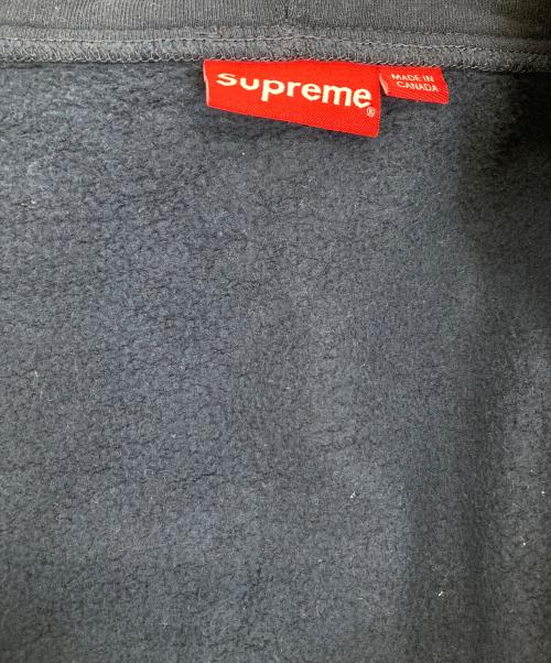 SUPREME（シュプリーム）SUPREME (シュプリーム) SMALL BOX ZIP UP HOODED SWEATSHIRT ネイビー サイズ:Ｍの古着・服飾アイテム