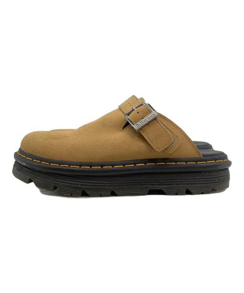 Dr.Martens（ドクターマーチン）Dr.Martens (ドクターマーチン) ZEBZAGミュールスリングバックシューズ ブラウン サイズ:41の古着・服飾アイテム