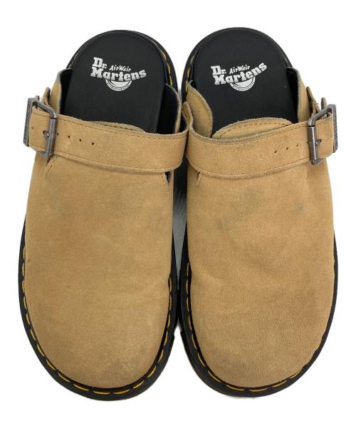 Dr.Martens（ドクターマーチン）Dr.Martens (ドクターマーチン) ZEBZAGミュールスリングバックシューズ ブラウン サイズ:41の古着・服飾アイテム
