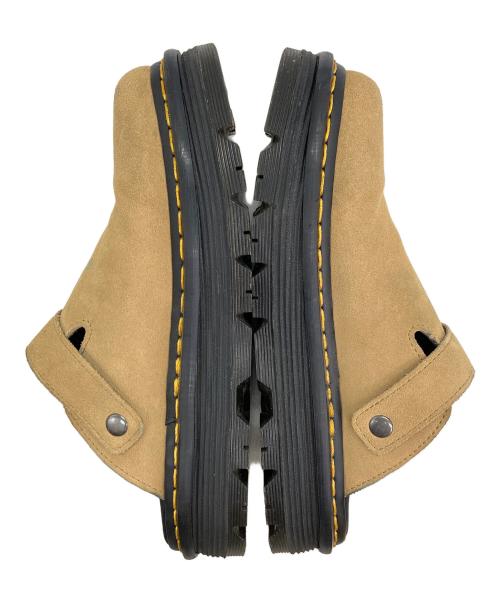 Dr.Martens（ドクターマーチン）Dr.Martens (ドクターマーチン) ZEBZAGミュールスリングバックシューズ ブラウン サイズ:41の古着・服飾アイテム