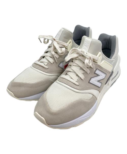 NEW BALANCE（ニューバランス）NEW BALANCE (ニューバランス) ローカットスニーカー ベージュ サイズ:26.5の古着・服飾アイテム