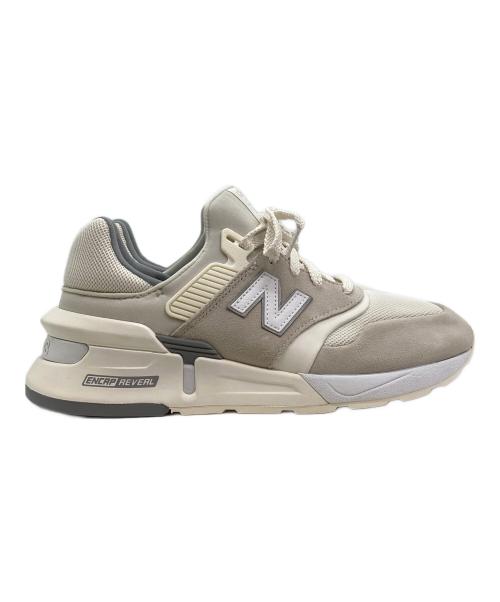 NEW BALANCE（ニューバランス）NEW BALANCE (ニューバランス) ローカットスニーカー ベージュ サイズ:26.5の古着・服飾アイテム