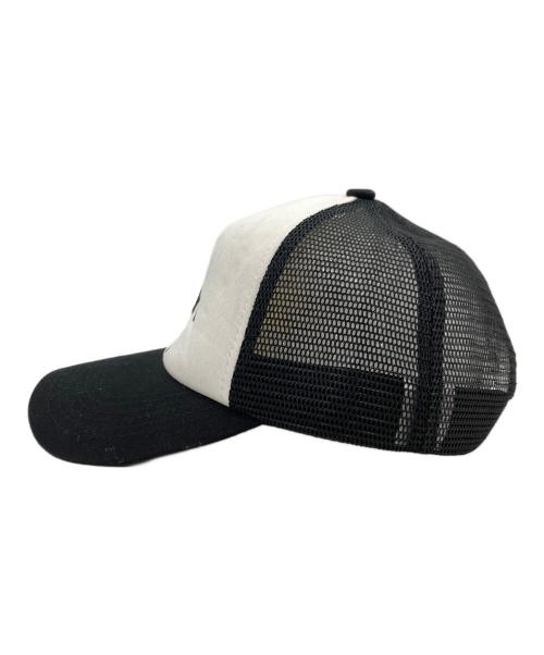 stussy（ステューシー）stussy (ステューシー) Crown Stock Trucker Cap ブラックの古着・服飾アイテム