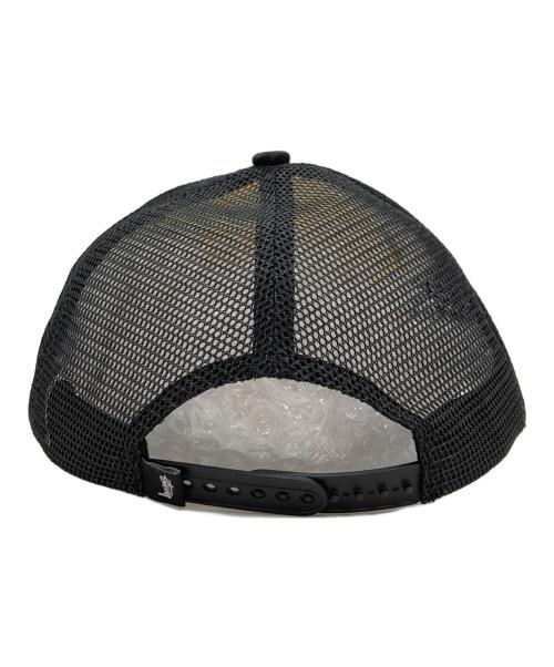 stussy（ステューシー）stussy (ステューシー) Crown Stock Trucker Cap ブラックの古着・服飾アイテム