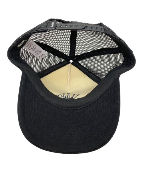 stussy（ステューシー）stussy (ステューシー) Crown Stock Trucker Cap ブラックの古着・服飾アイテム