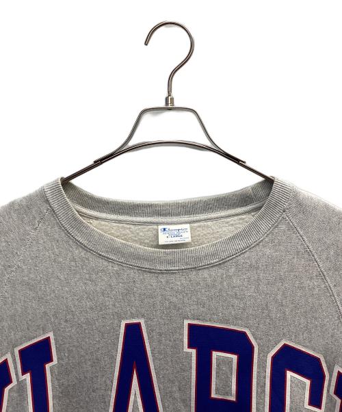 Champion（チャンピオン）Champion (チャンピオン) X-LARGE (エクストララージ) 復刻ロゴリバースウィーブスウェット グレー サイズ:XLの古着・服飾アイテム