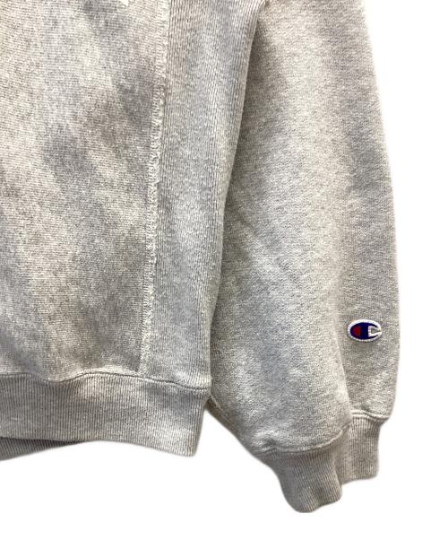 Champion（チャンピオン）Champion (チャンピオン) X-LARGE (エクストララージ) 復刻ロゴリバースウィーブスウェット グレー サイズ:XLの古着・服飾アイテム