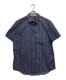 MICHAEL KORS（マイケル・コース）の古着「半袖総柄シャツ」｜ネイビー