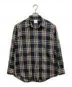 PAUL SMITHポールスミス）の古着「チェックシャツ」｜ブラック