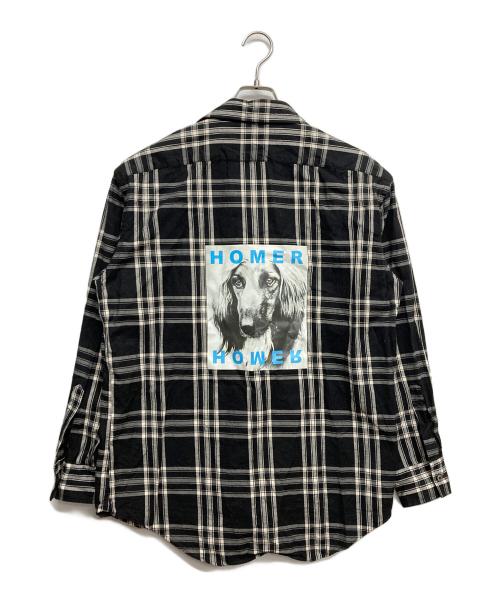 PAUL SMITH（ポールスミス）Paul Smith (ポールスミス) チェックシャツ ブラック サイズ:Lの古着・服飾アイテム