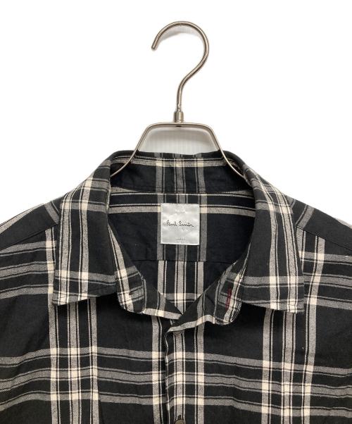PAUL SMITH（ポールスミス）Paul Smith (ポールスミス) チェックシャツ ブラック サイズ:Lの古着・服飾アイテム