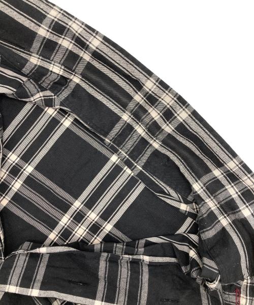 PAUL SMITH（ポールスミス）Paul Smith (ポールスミス) チェックシャツ ブラック サイズ:Lの古着・服飾アイテム