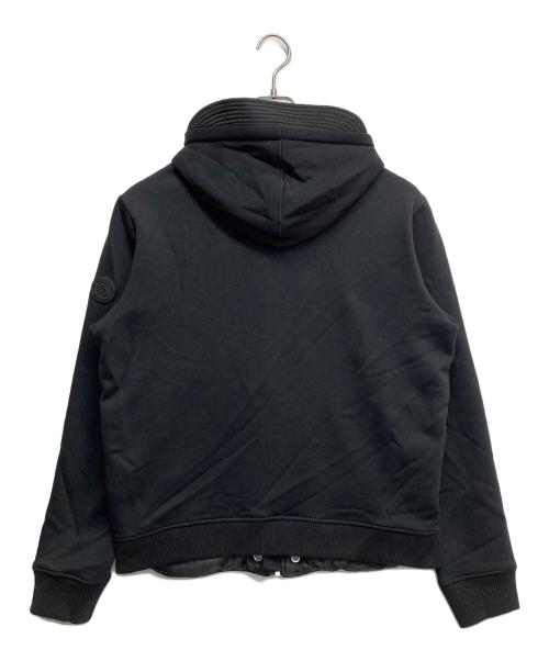 DIESEL（ディーゼル）DIESEL (ディーゼル) 切替フーデッドジャケット ブラック サイズ:Lの古着・服飾アイテム
