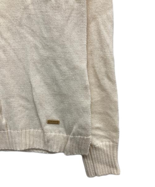 BLUE LABEL CRESTBRIDGE（ブルーレーベルクレストブリッジ）BLUE LABEL CRESTBRIDGE (ブルーレーベルクレストブリッジ) タートルネックニット ホワイト サイズ:38の古着・服飾アイテム
