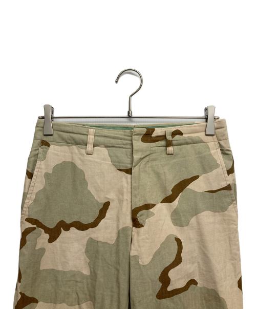JUNYA WATANABE COMME des GARCONS（(ジュンヤワタナベ コムデギャルソン）JUNYA WATANABE COMME des GARCONS (ジュンヤワタナベ コムデギャルソン) デザートカモスラックス グリーン サイズ:SSの古着・服飾アイテム