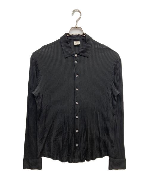 ARMANI COLLEZIONI（アルマーニ コレツィオーニ）ARMANI COLLEZIONI (アルマーニ コレツィオーニ) 長袖シャツ ブラック サイズ:1の古着・服飾アイテム