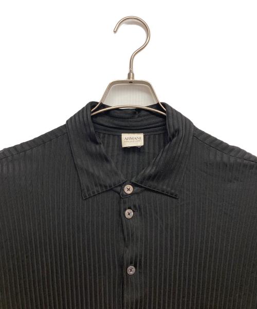 ARMANI COLLEZIONI（アルマーニ コレツィオーニ）ARMANI COLLEZIONI (アルマーニ コレツィオーニ) 長袖シャツ ブラック サイズ:1の古着・服飾アイテム