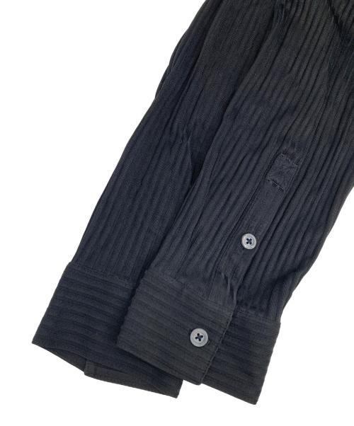 ARMANI COLLEZIONI（アルマーニ コレツィオーニ）ARMANI COLLEZIONI (アルマーニ コレツィオーニ) 長袖シャツ ブラック サイズ:1の古着・服飾アイテム