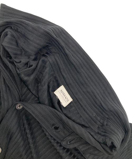 ARMANI COLLEZIONI（アルマーニ コレツィオーニ）ARMANI COLLEZIONI (アルマーニ コレツィオーニ) 長袖シャツ ブラック サイズ:1の古着・服飾アイテム
