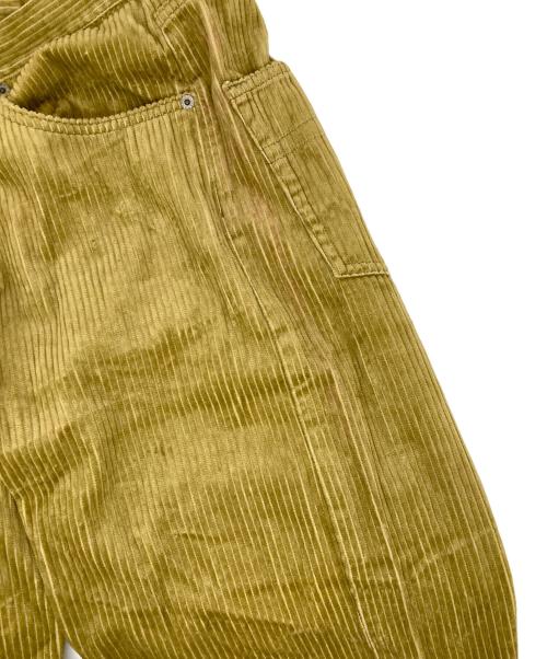 Calvin Klein Jeans（カルバンクラインジーンズ）Calvin Klein Jeans (カルバンクラインジーンズ) コーデュロイパンツ イエロー サイズ:W32の古着・服飾アイテム