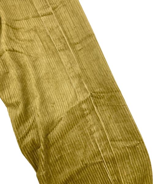 Calvin Klein Jeans（カルバンクラインジーンズ）Calvin Klein Jeans (カルバンクラインジーンズ) コーデュロイパンツ イエロー サイズ:W32の古着・服飾アイテム