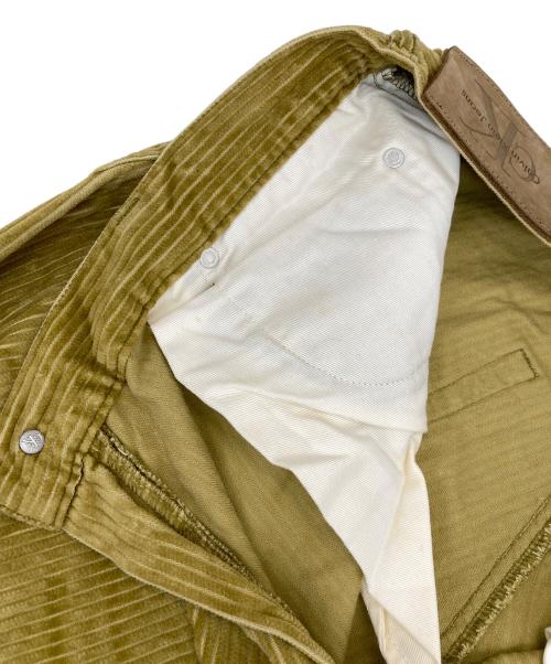 Calvin Klein Jeans（カルバンクラインジーンズ）Calvin Klein Jeans (カルバンクラインジーンズ) コーデュロイパンツ イエロー サイズ:W32の古着・服飾アイテム