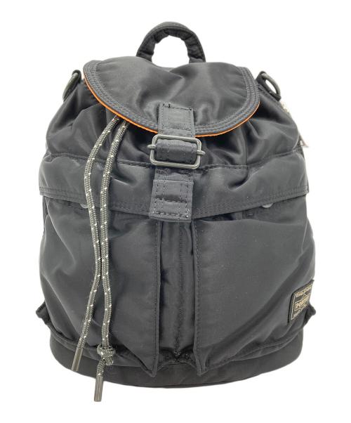 PORTER（ポーター）PORTER (ポーター) TANKER SACKPACK ブラックの古着・服飾アイテム
