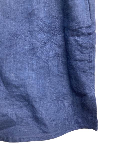 MARGARET HOWELL（マーガレットハウエル）MARGARET HOWELL (マーガレットハウエル) リネンシャツ ネイビー サイズ:1の古着・服飾アイテム