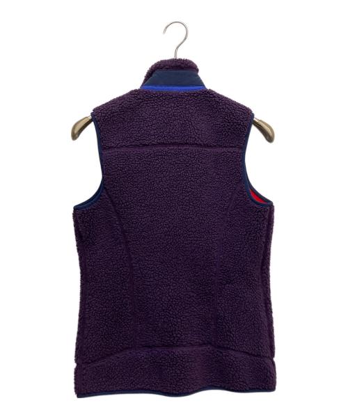 Patagonia（パタゴニア）Patagonia (パタゴニア) フリースベスト パープル サイズ:XSの古着・服飾アイテム
