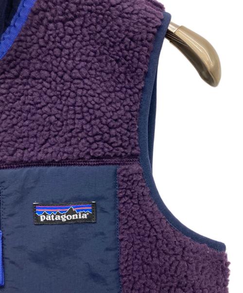 Patagonia（パタゴニア）Patagonia (パタゴニア) フリースベスト パープル サイズ:XSの古着・服飾アイテム
