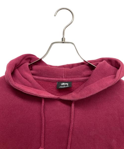 stussy（ステューシー）stussy (ステューシー) Klassischer Hoodie レッド サイズ:Sの古着・服飾アイテム