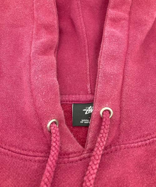 stussy（ステューシー）stussy (ステューシー) Klassischer Hoodie レッド サイズ:Sの古着・服飾アイテム