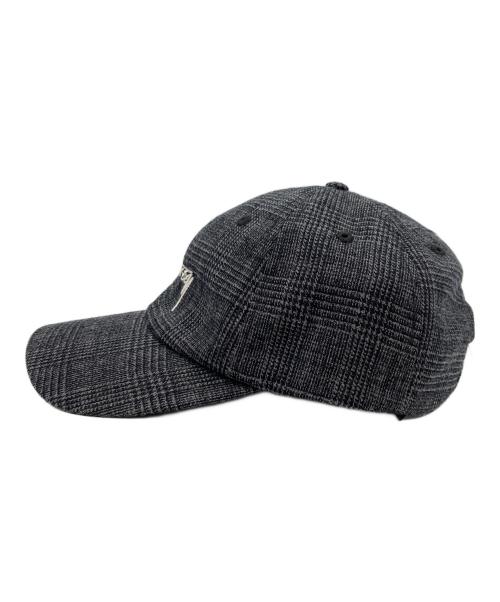 stussy（ステューシー）stussy (ステューシー) Wool Check Big Stock Low Pro ブラック サイズ:無しの古着・服飾アイテム