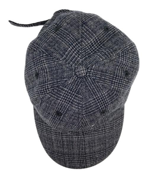 stussy（ステューシー）stussy (ステューシー) Wool Check Big Stock Low Pro ブラック サイズ:無しの古着・服飾アイテム