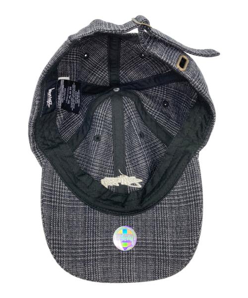 stussy（ステューシー）stussy (ステューシー) Wool Check Big Stock Low Pro ブラック サイズ:無しの古着・服飾アイテム