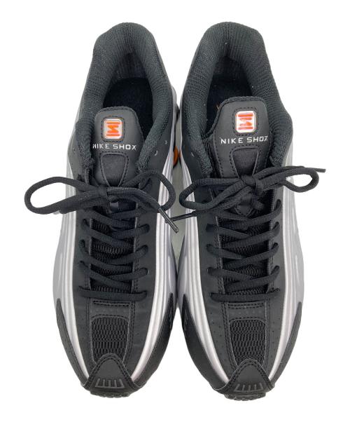 NIKE（ナイキ）NIKE (ナイキ) SHOX R4 BLACK/VAST シルバー×オレンジ サイズ:27.5の古着・服飾アイテム