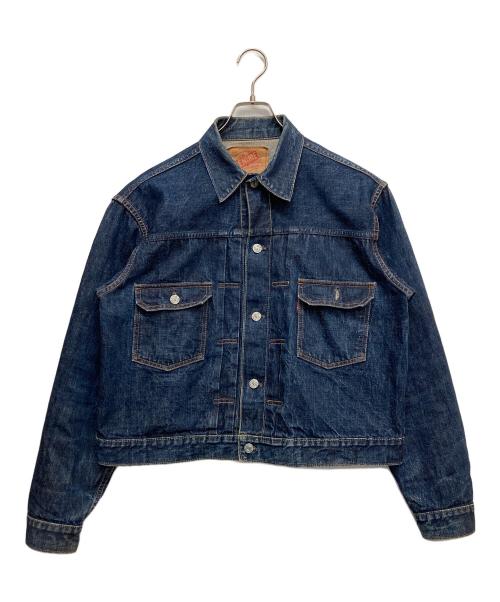 DENIME（ドゥニーム）DENIME (ドゥニーム) 2ndタイプデニムジャケット ブルー サイズ:Lの古着・服飾アイテム