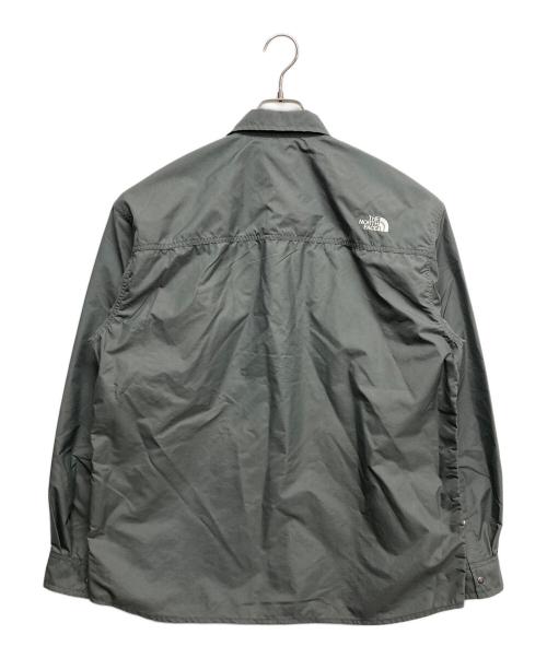 THE NORTH FACE（ザ ノース フェイス）THE NORTH FACE (ザ ノース フェイス) ロングスリーブヌプシシャツ オリーブ サイズ:L 未使用品の古着・服飾アイテム