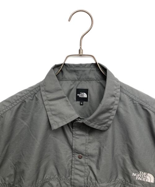 THE NORTH FACE（ザ ノース フェイス）THE NORTH FACE (ザ ノース フェイス) ロングスリーブヌプシシャツ オリーブ サイズ:L 未使用品の古着・服飾アイテム